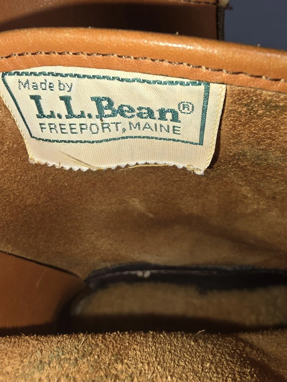 Vintage L.L.Bean Maine Hunting Duck Boots Men’s 8N Leather Buckle Strap